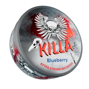 KILLA BLUEBERRY SLIM EXTRA STRONG NICOTINE POUCHES