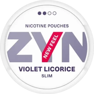 ZYN VIOLET LICORICE SLIM