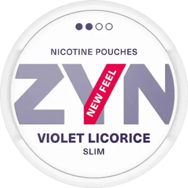 ZYN VIOLET LICORICE SLIM