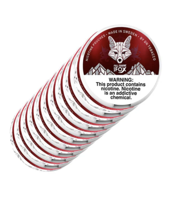 10X WHITE FOX FULL CHARGE LARGE EXTRA STRONG POUCHES