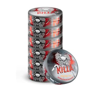 x10 KILLA MANGO ICE SLIM EXTRA STRONG NICOTINE POUCHE