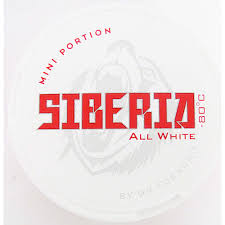 SIBERIA ULTRA SLIM ALL WHITE PORTION